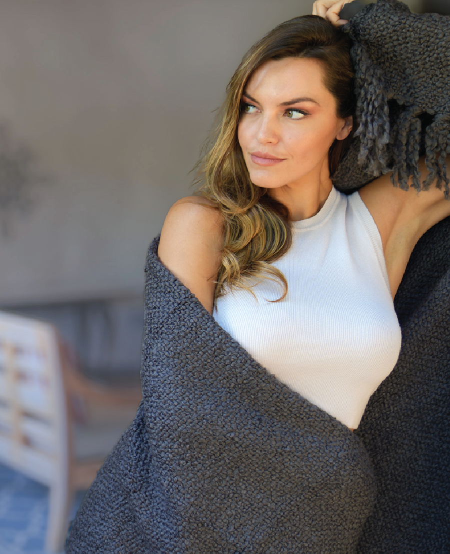 Luxury Chenille Throw Blanket